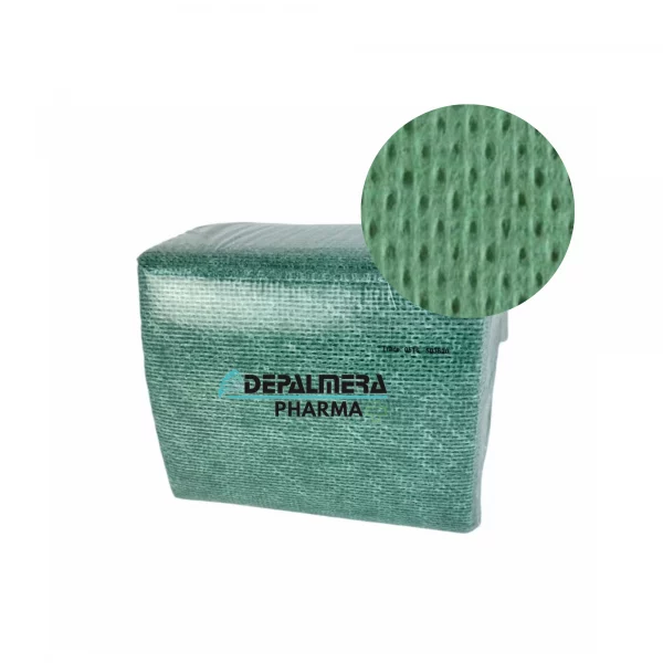 Bayeta Multitowel Verde 38x48cm, ideal para limpieza eficaz.