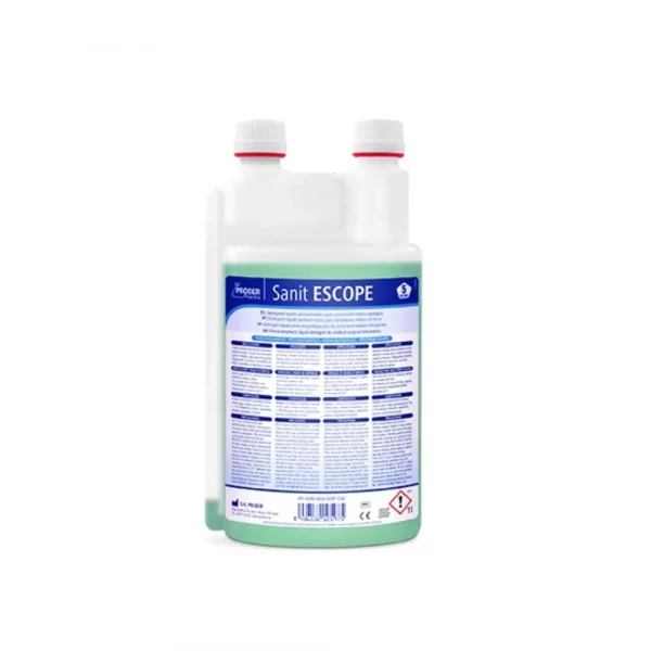SANIT ESCOPE limpiador de instrumental sanitario de 1 litro sin aclarado, uso profesional