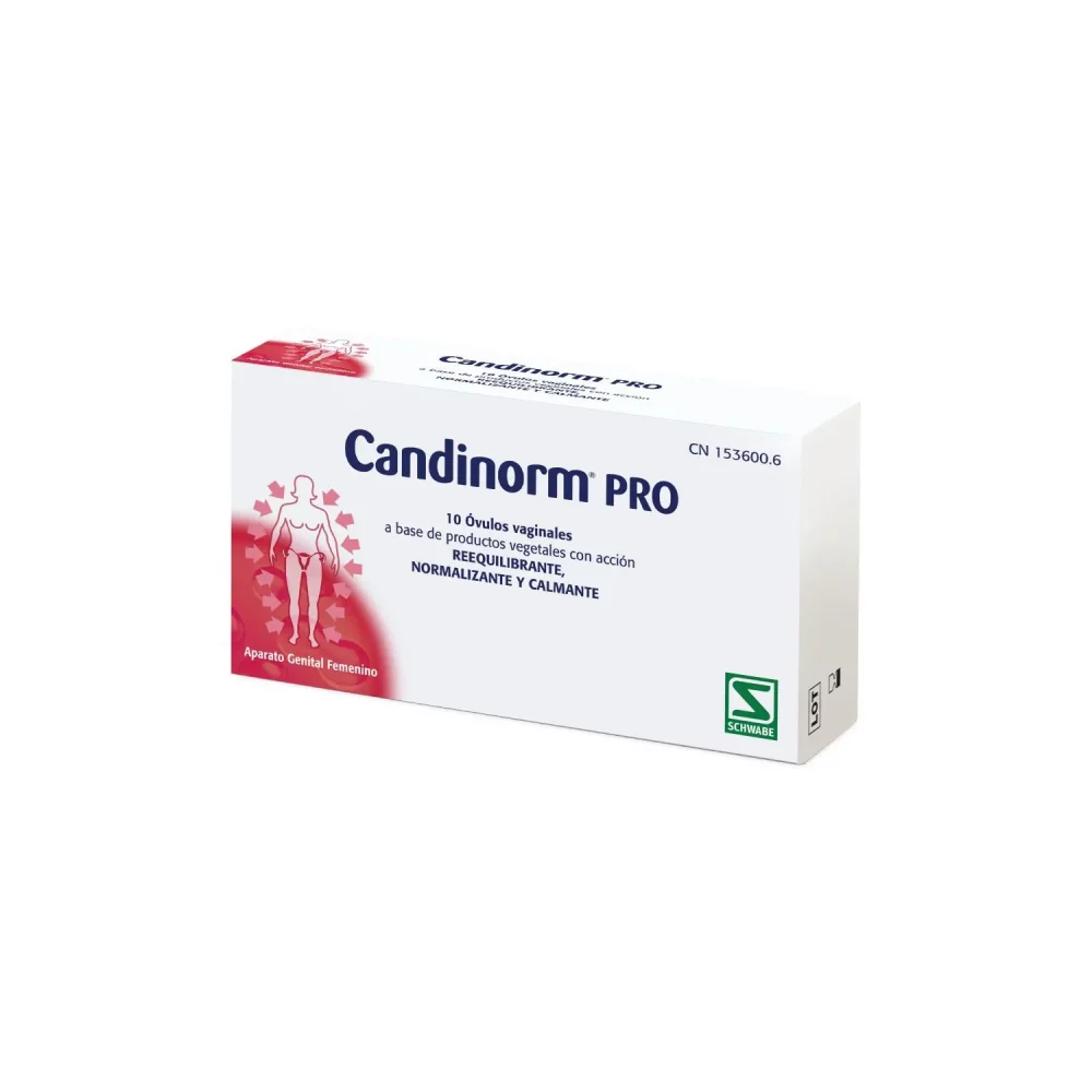 Candinorm Pegaso óvulos vaginales para candidiasis – Caja de 10 unidades