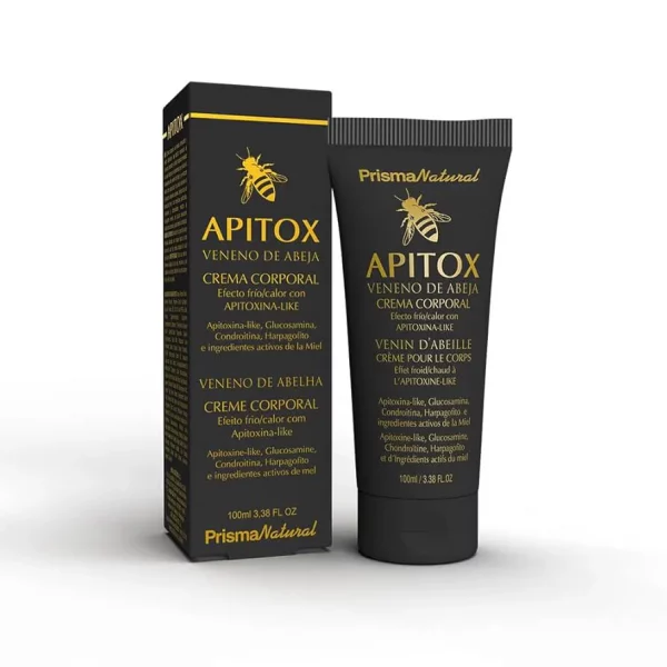 Apitox Veneno de Abeja 100 ml – Crema calmante para articulaciones y dolores musculares