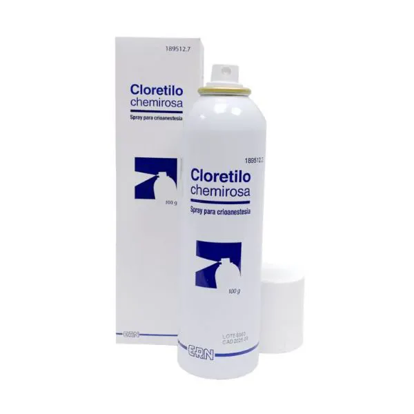 Cloretilo Spray 100 ml – Anestésico tópico de uso profesional