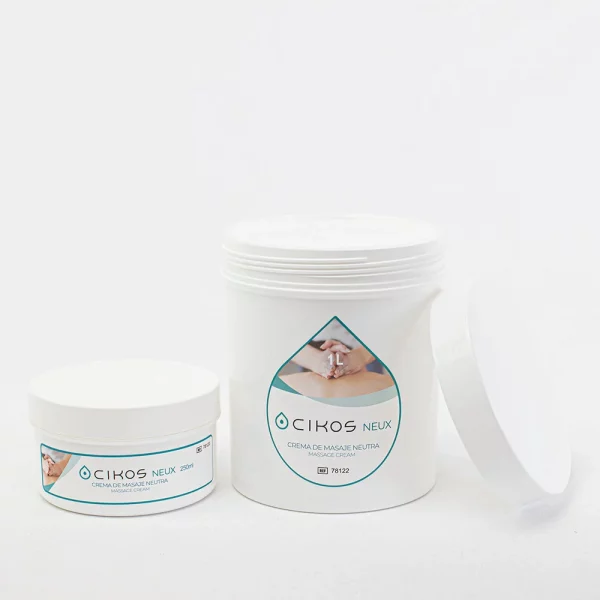 Cikos Neux crema de masaje neutra 250 ml y 1 L – Hidratación profesional para pieles sensibles