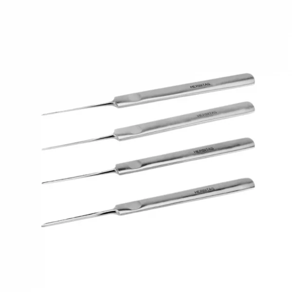 Gubia Monobloc podológica de acero inoxidable – 1 mm, 1,5 mm, 2 mm y 3 mm