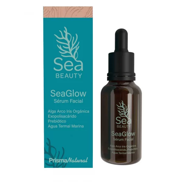 Sea Glow Sérum Iluminador Prisma Natural con activos marinos y vitamina C