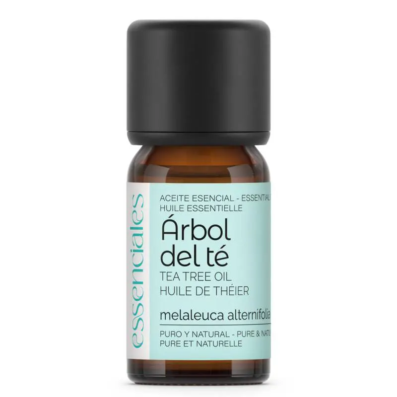 Aceite Esencial de Árbol del Té Essenciales 10 ml – Purificante natural para piel, cabello y aromaterapia