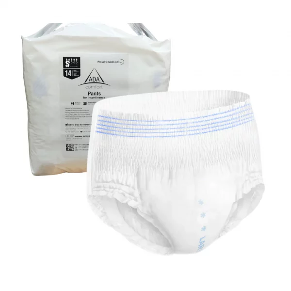 Braga pañal ADA – ropa interior desechable para incontinencia y uso sanitario