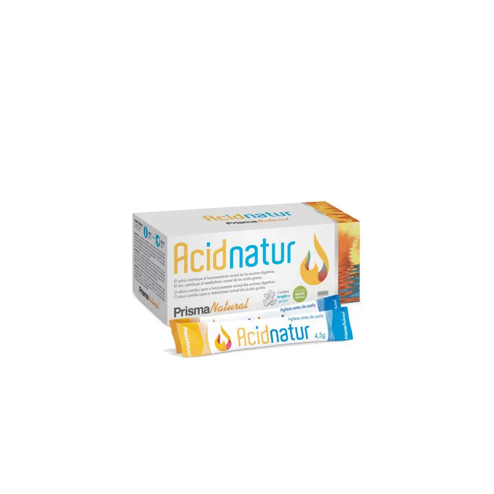 ACIDNATUR Prisma Natural 14 sticks 4,5 g – Alivio de acidez