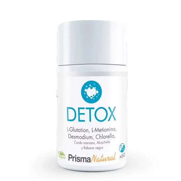 Detox Prisma Natural 60 cápsulas complemento depurativo natural