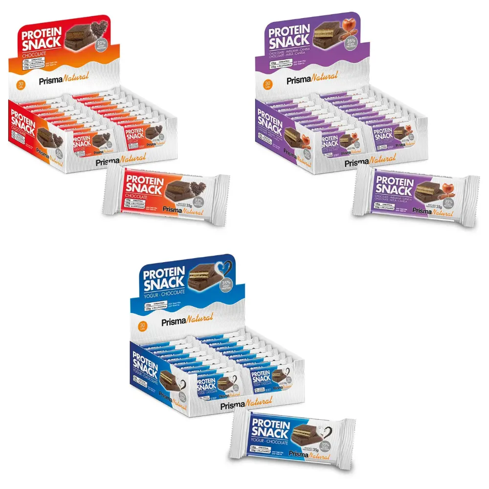 Barritas Protein Snack Prisma Natural sabores surtidos