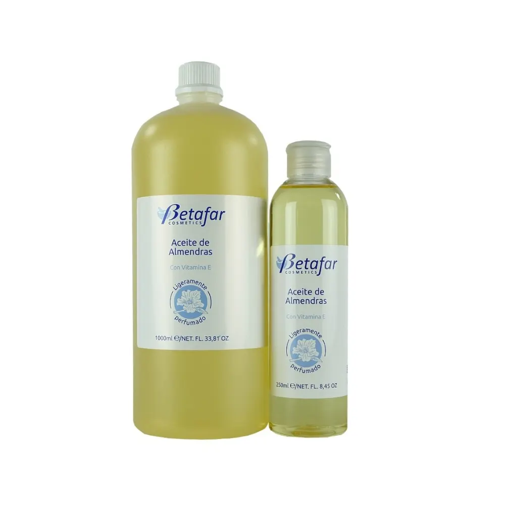 Aceite de almendras dulces Betafar hidratante natural para piel y estrías