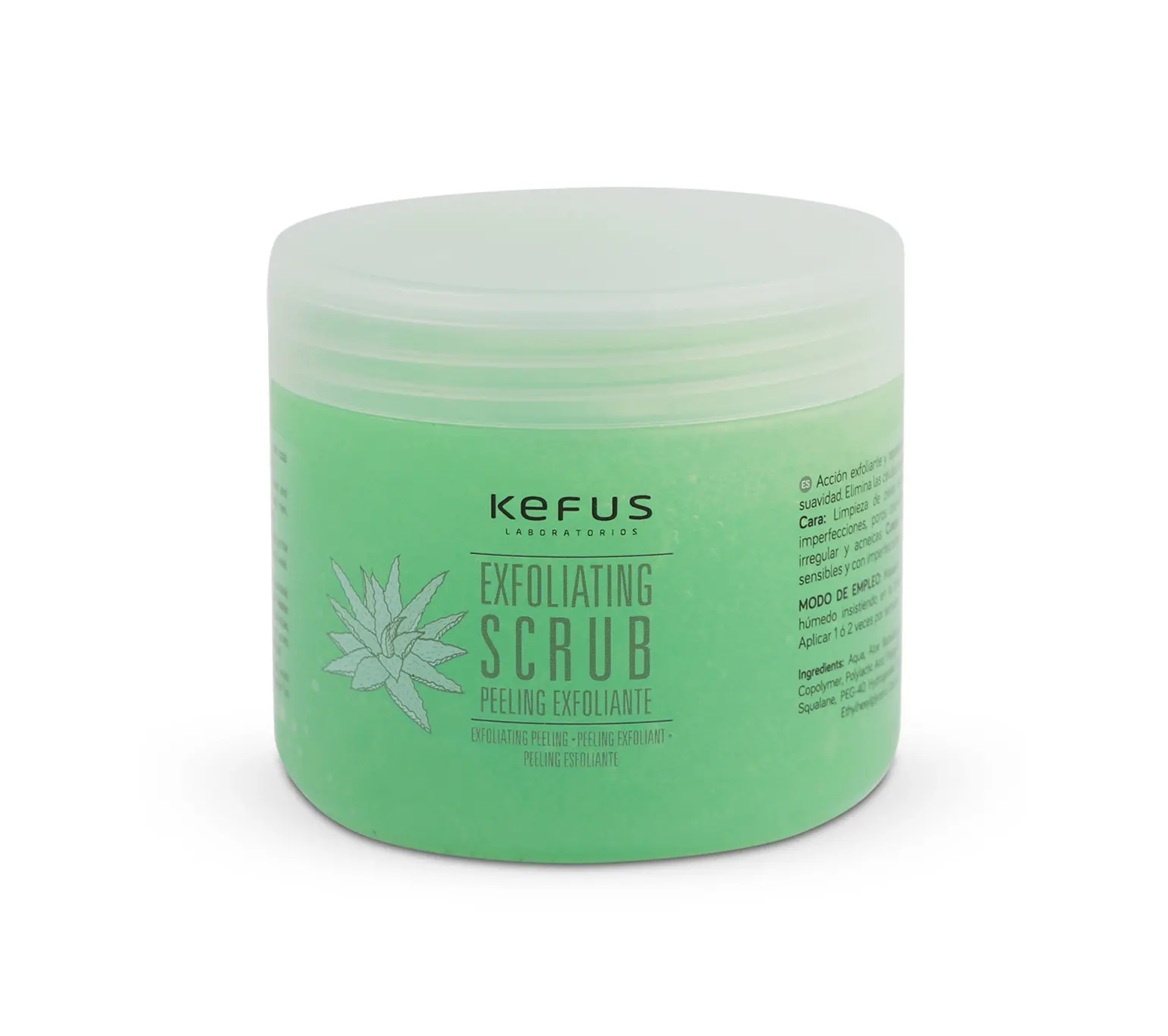 Peeling Exfoliante Kefus 250ml renovador celular profesional