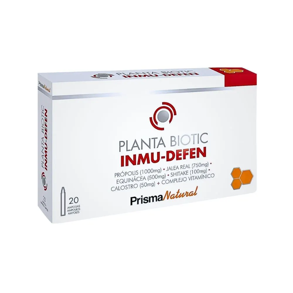 Plantabiotic Inmunodefense 20 ampollas 10 ml Prisma Natural