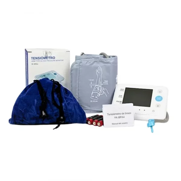 Tensiómetro digital automático de brazo para medición de la presión arteria