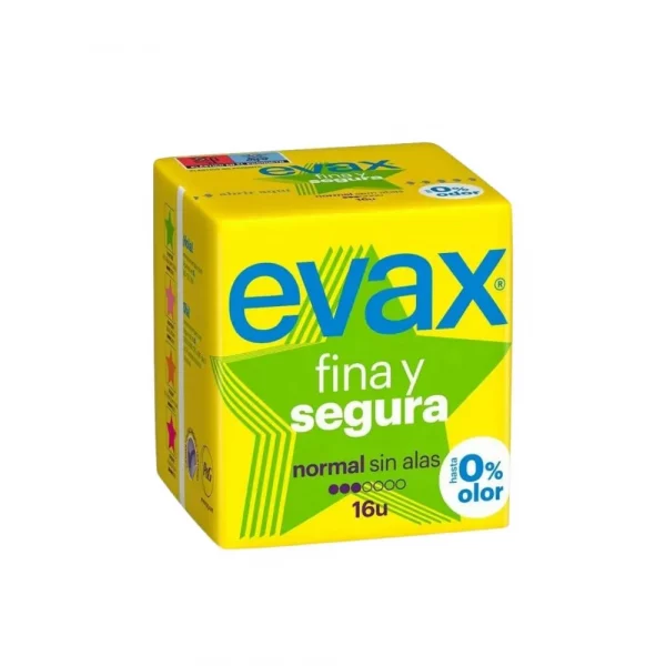 EVAX Fina y Segura Normal 16 unidades