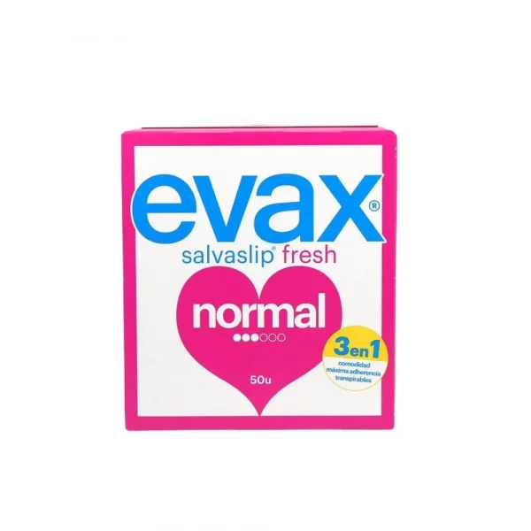 Paquete de Evax Salvaslip Normal 44 mas 6 unidades gratis