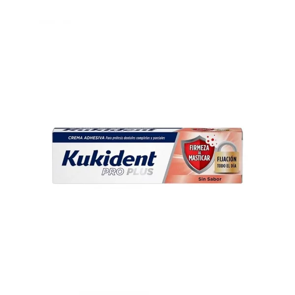 Kukident Pro Plus Firmeza al Masticar 57g crema adhesiva para dentadura