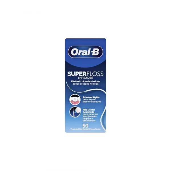 Oral-B SuperFloss seda dental 50 m