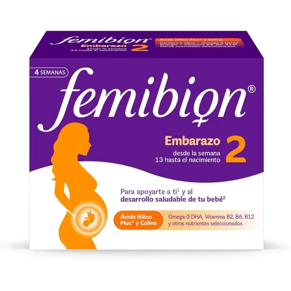 Femibion 2 prenatal 28 comprimidos + 28 cápsulas