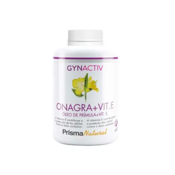 Prisma Natural Gynactiv Onagra 60 perlas aceite primera presión en frío.