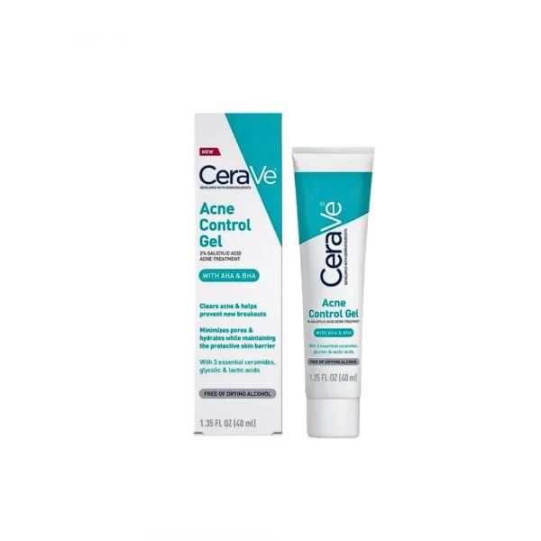 CeraVe Gel Control de Imperfecciones tratamiento anti acné con ácido salicílico y ceramidas