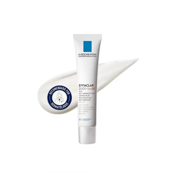 La Roche Posay Effaclar Gel Duo + SPF 30 tratamiento piel grasa con imperfecciones y protección solar