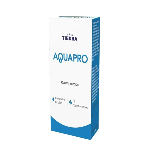 Aquapro emulsión ocular 10ml Tiedra hidratación ojo seco severo