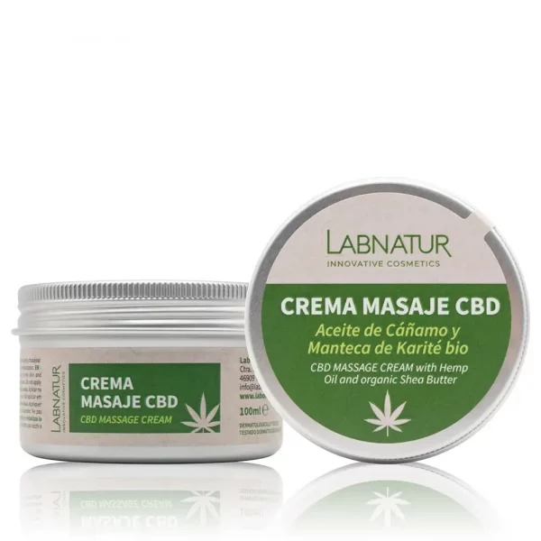 Crema de Masaje CBD Labnatur 100 ml
