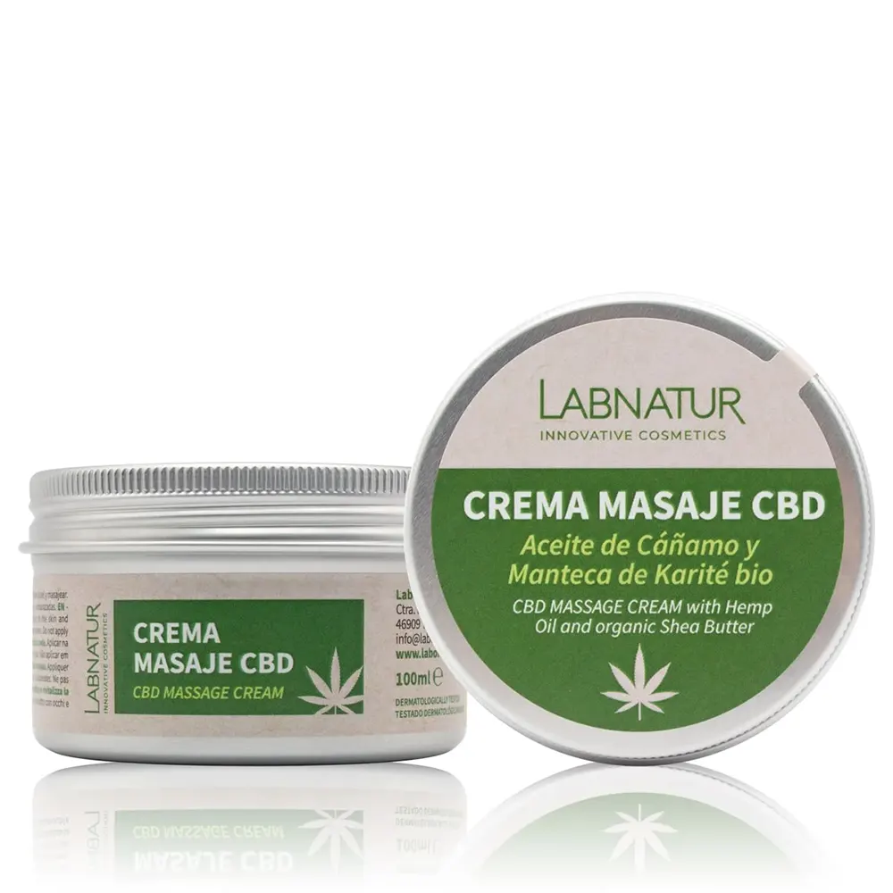Crema de Masaje CBD Labnatur 100 ml